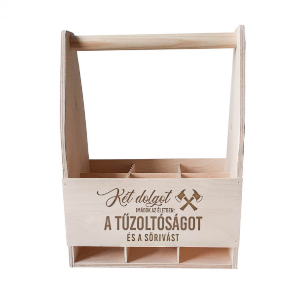 Két dolgot imádok az életben - Fa hordozó gravírozással Két dolgot imádok az életben - Fa hordozó gravírozással
