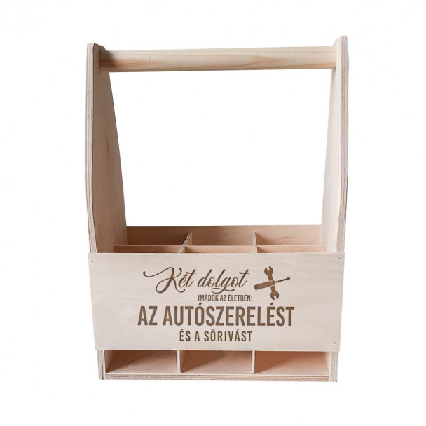 Két dolgot imádok az életben: az autószerelést és a sörivást