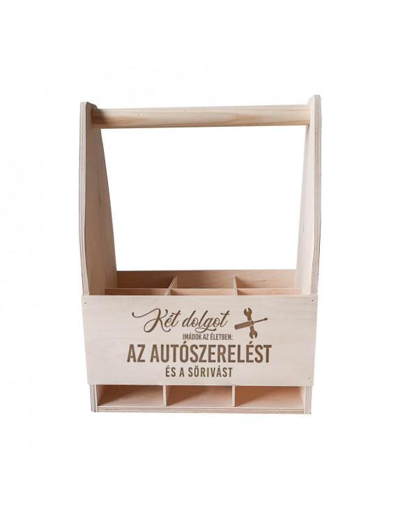 Két dolgot imádok az életben: az autószerelést és a sörivást