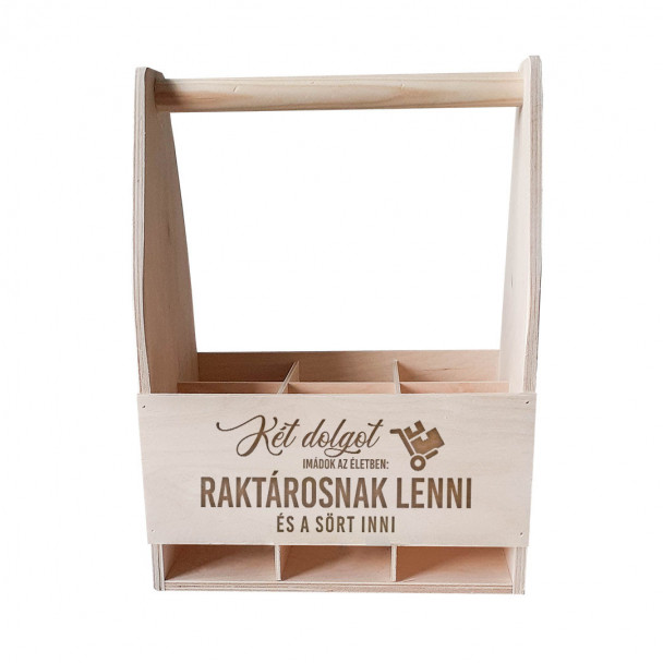 Két dolgot imádok az életben: raktárosnak lenni és sört inni Két dolgot imádok az életben: raktárosnak lenni és sört inni