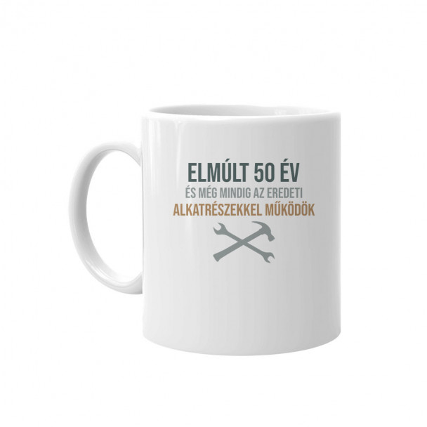 Elmúlt 50 év és még mindig az eredeti alkatrészekkel működök Elmúlt 50 év és még mindig az eredeti alkatrészekkel működök