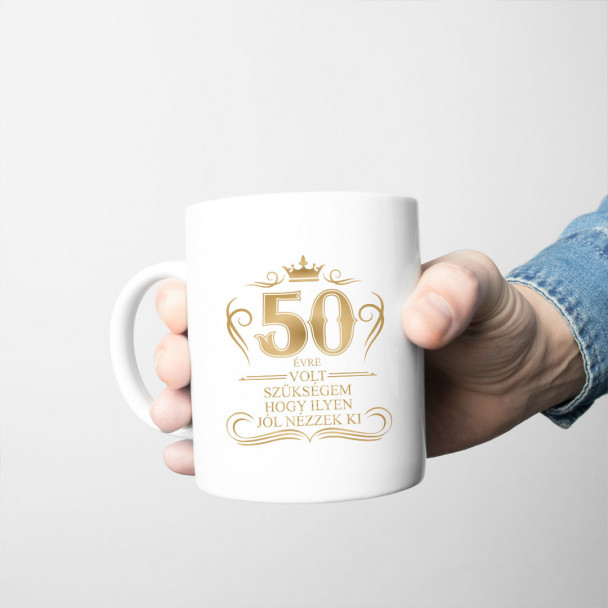 50 évre volt szükségem, hogy ilyen jól nézzek ki 50 évre volt szükségem, hogy ilyen jól nézzek ki