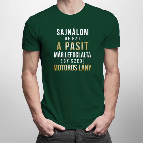 Sajnálom, de ezt a pasit már lefoglalta