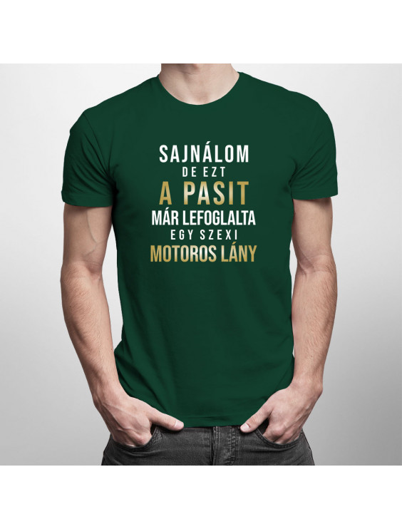 Sajnálom, de ezt a pasit már lefoglalta