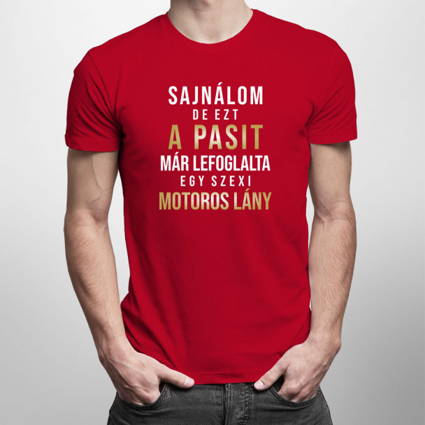 Sajnálom, de ezt a pasit már lefoglalta