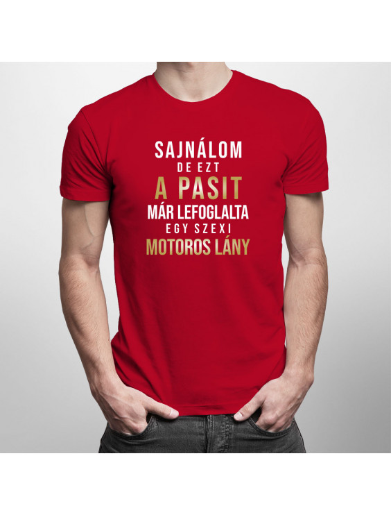 Sajnálom, de ezt a pasit már lefoglalta