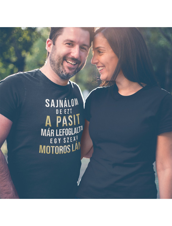 Sajnálom, de ezt a pasit már lefoglalta egy szexi motoros lány