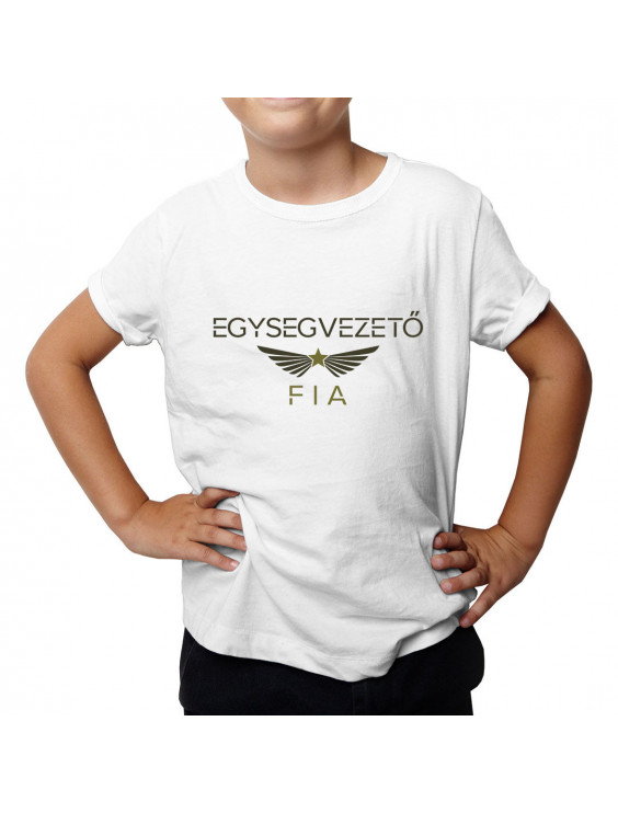 Egységvezető fia