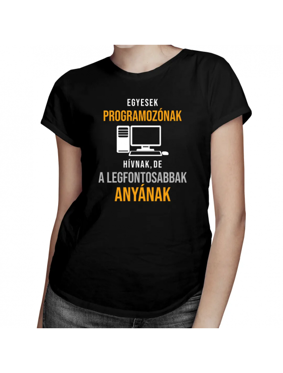 Egyesek programozónak hívnak, de a legfontosabbak anyának