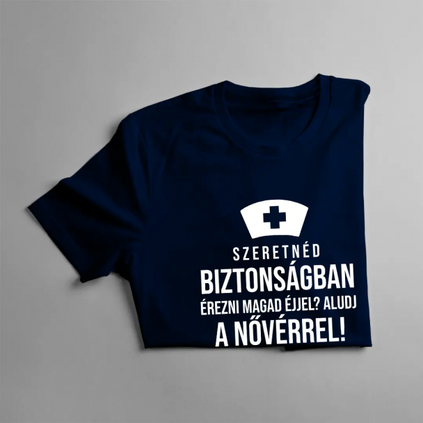 Szeretnéd biztonságban érezni magad éjjel? Aludj a nővérrel!