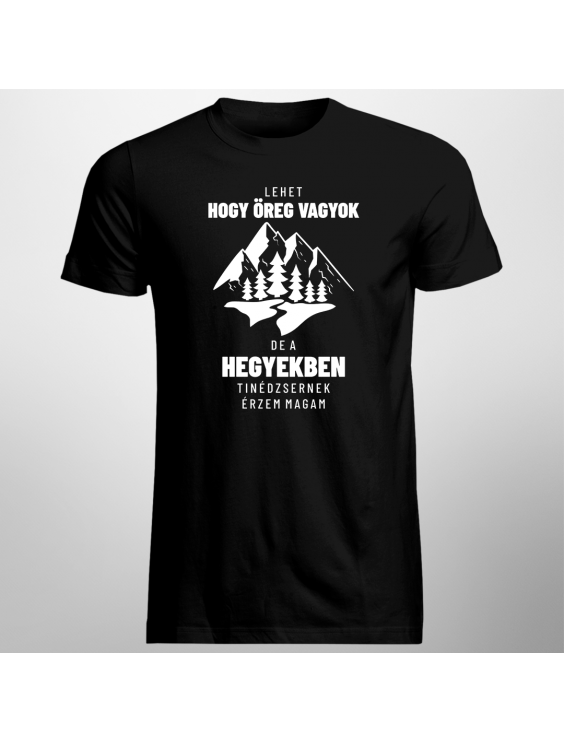 De a hegyekben tinédzsernek érzem magam