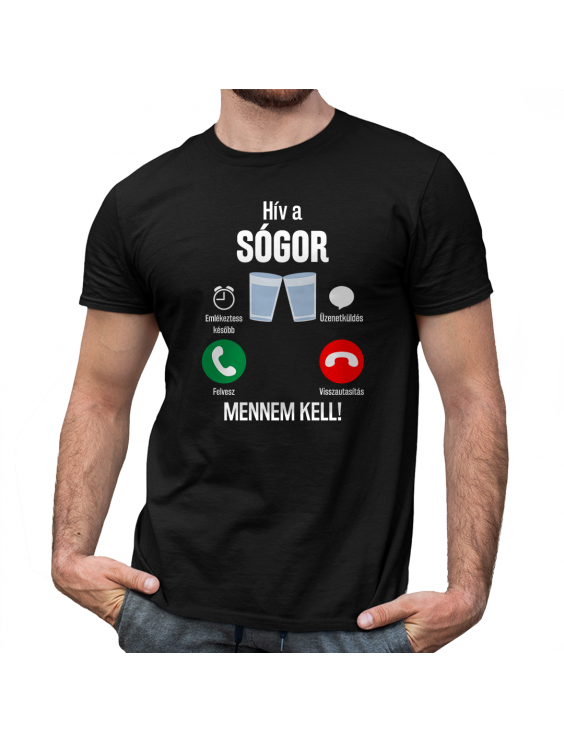 Hív a sógor, mennem kell