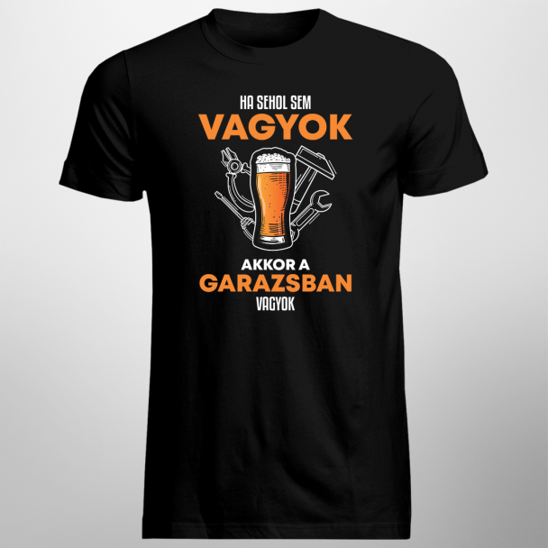 Ha sehol sem vagyok, akkor a garázsban vagyok Ha sehol sem vagyok, akkor a garázsban vagyok