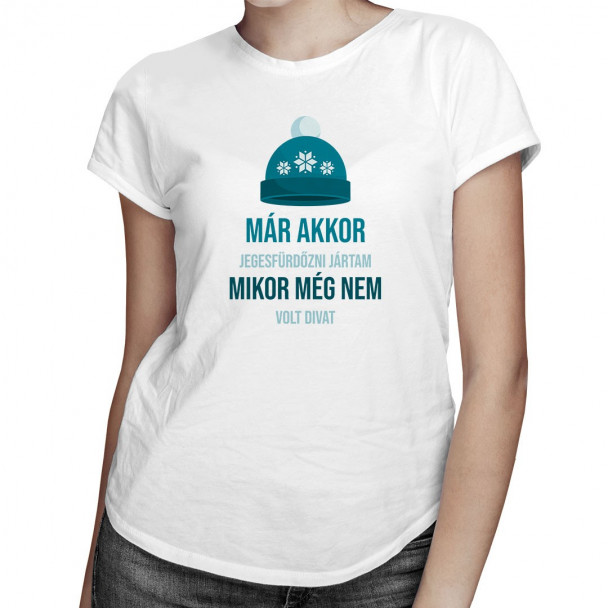 Már akkor jegesfürdőzni jártam, mikor még nem volt divat