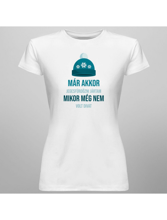 Már akkor jegesfürdőzni jártam, mikor még nem volt divat