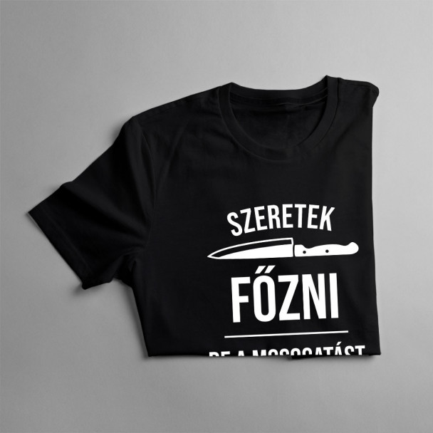 Szeretek főzni, de a mosogatást másokra hagyom