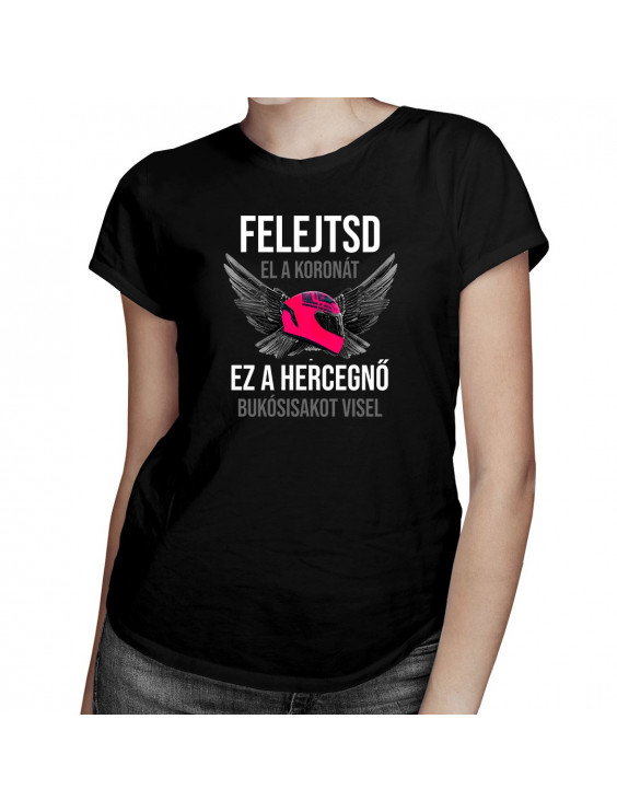 Felejtsd el a koronát - ez a hercegnő bukósisakot visel