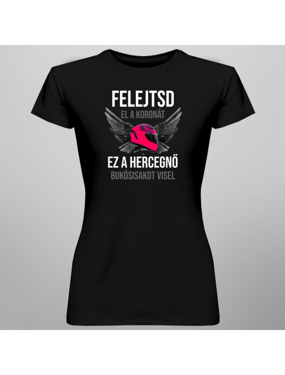 Felejtsd el a koronát - ez a hercegnő bukósisakot visel