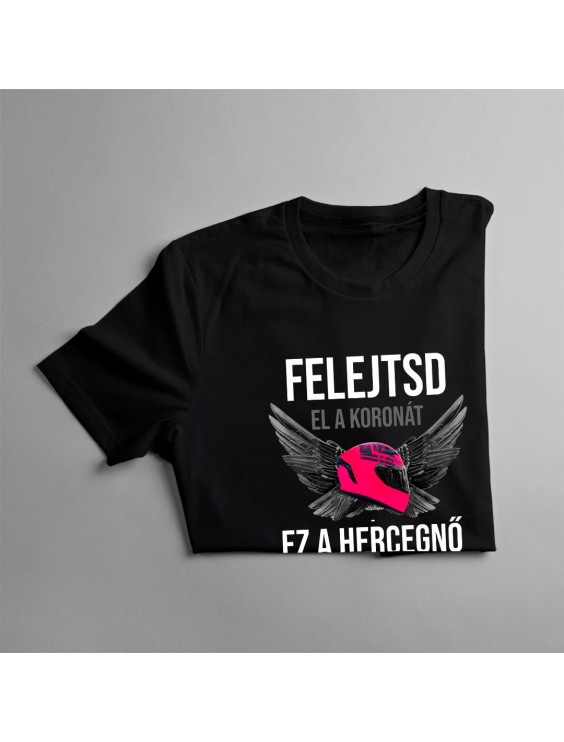 Felejtsd el a koronát - ez a hercegnő bukósisakot visel