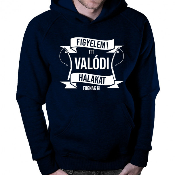 Figyelem! Itt valódi halakat fognak ki
