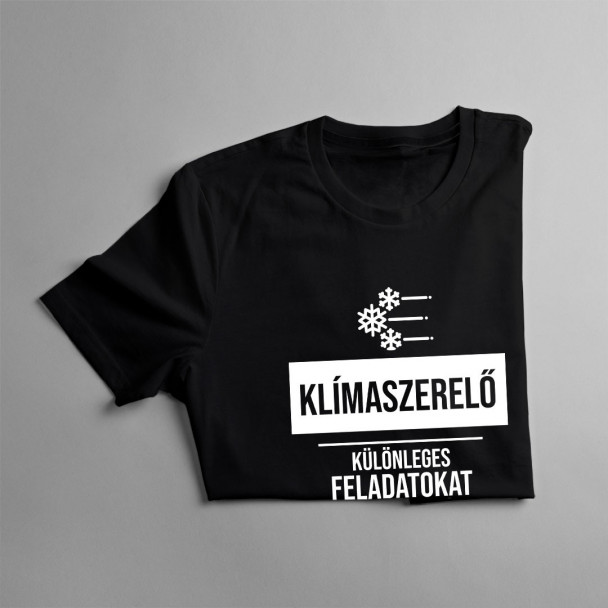 Klímaszerelő - különleges feladatokat ellátó egység