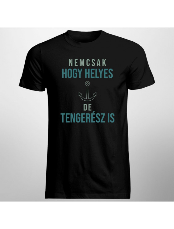 Nemcsak hogy helyes, ​de Tengerész is