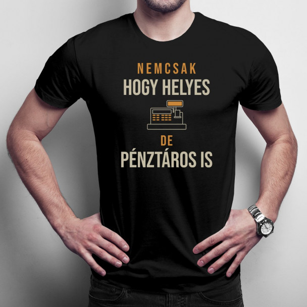 Nemcsak hogy helyes, de Pénztáros is