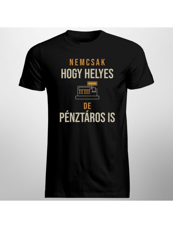 Nemcsak hogy helyes, de Pénztáros is