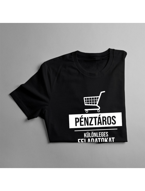 Pénztáros -   különleges feladatokat ellátó egység