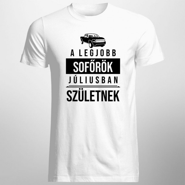 A legjobb sofőrök júliusban születnek
