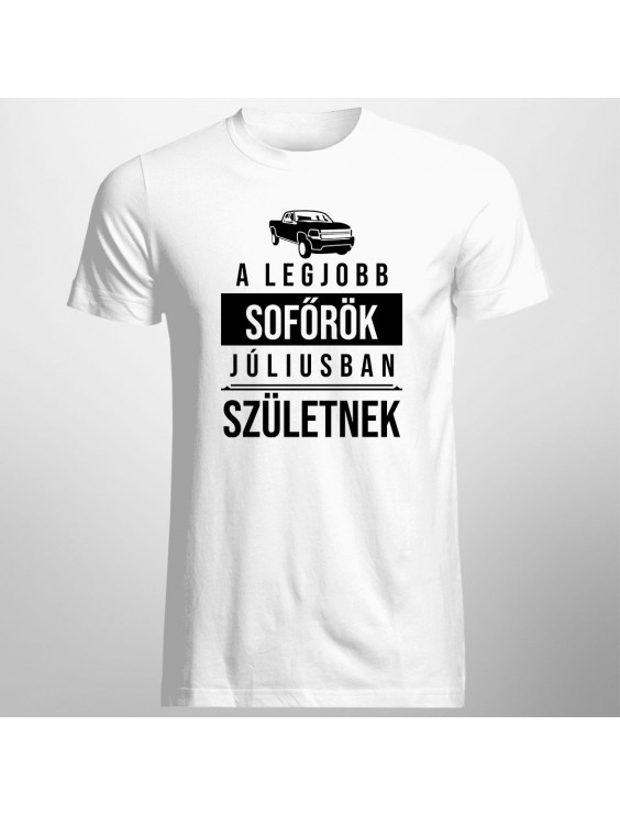 A legjobb sofőrök júliusban születnek