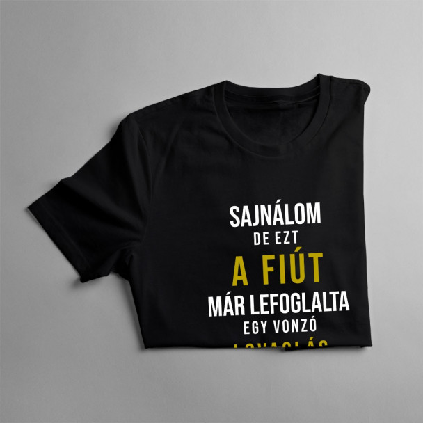 Sajnálom, de ezt a fiút már lefoglalta egy vonzó lovaglás rajongó
