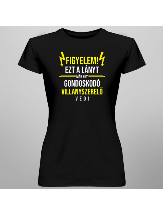Figyelem! Ezt a lányt már egy gondoskodó villanyszerelő védi