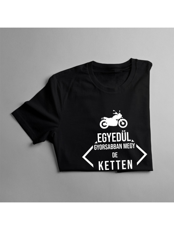 Egyedül gyorsabban megy, de ketten messzebbre jutunk