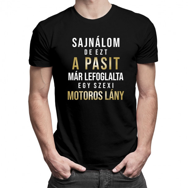 Sajnálom, de ezt a pasit már lefoglalta egy szexi motoros lány