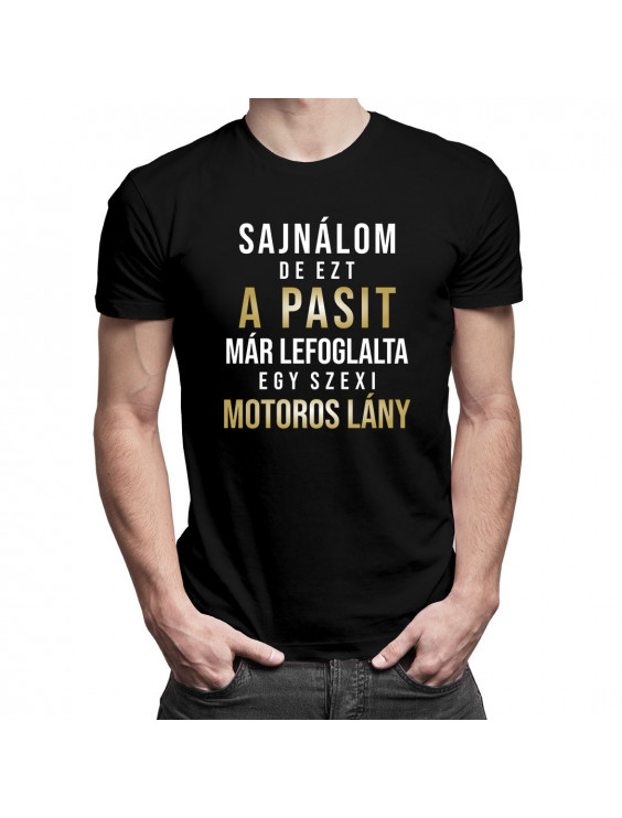 Sajnálom, de ezt a pasit már lefoglalta egy szexi motoros lány