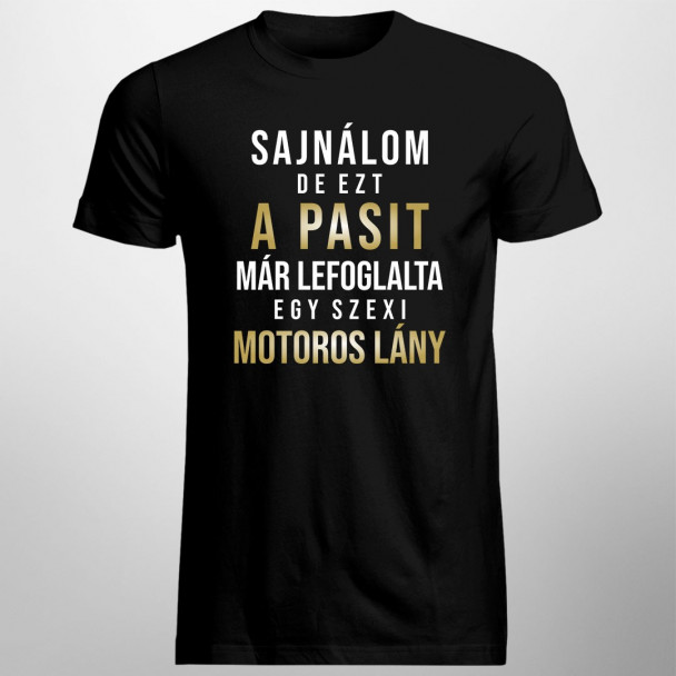 Sajnálom, de ezt a pasit már lefoglalta egy szexi motoros lány