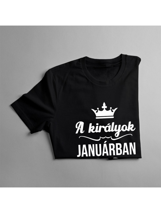 A királyok januárban születnek