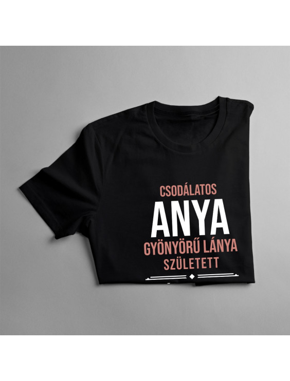 Csodálatos anya gyönyörű lánya született  júniusban (a vérében van)