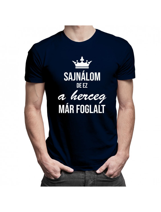 Sajnálom, de ez a herceg már foglalt