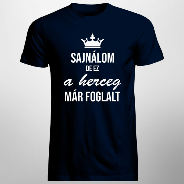 Sajnálom, de ez a herceg már foglalt Sajnálom, de ez a herceg már foglalt