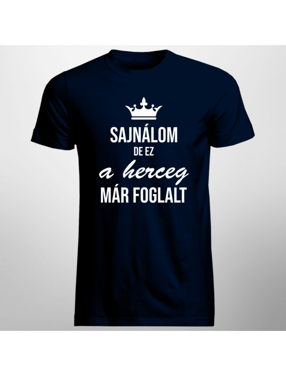 Sajnálom, de ez a herceg már foglalt