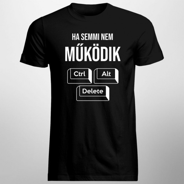 Ha semmi nem működik: ctrl + alt + delete Ha semmi nem működik: ctrl + alt + delete